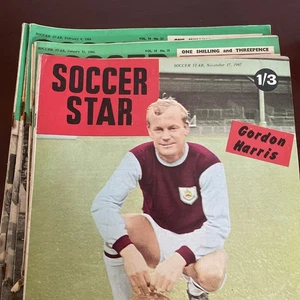 Bundle 13 x SOCCER STAR  Magazines 1960s Vintage Job Lot - Picture 1 of 5