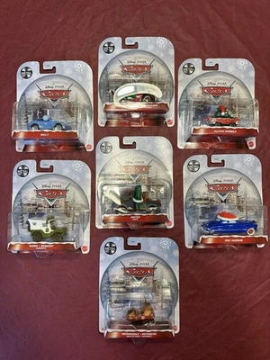 Disney Pixar Cars Holiday Christmas Series Set - Lote de 7 Foto 1 de 4