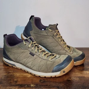 Zapatos de senderismo Oboz Bozeman bajos de cuero con cordones para hombre talla 13 cantimplora marrón - Imagen 1 de 17