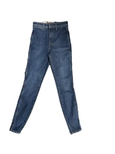 Jeans skinny Everlane The Way-High blu vintage taglia 26 nuovi con etichette vendita al dettaglio $118 - Foto 1 di 6