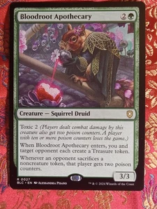 Bloodroot Apothecary Bloomburrow Commander Magic The Gathering MTG card - Picture 1 of 1