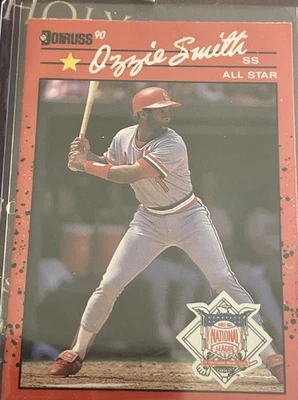 1990 Donruss Ozzie Smith #710 Double Error RECENT Major League Performance HOF - Image 1 of 4