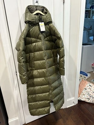 NEW Sz S Women's Nike Therma-Fit Down-Fill Full Length Puffer Parka DH4081-222 - Image 1 of 4