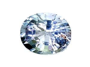 3.31CTS Blue natural aquamarine oval cut loose gemstones see video - Picture 1 of 4