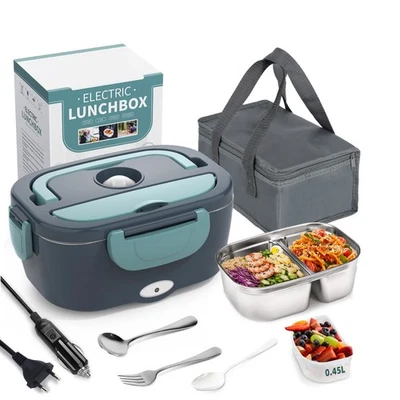 1.5L Electric Lunch Box 60W for Car/Truck and Office 12V 24V 220V Food Warmer - Image 1 of 4