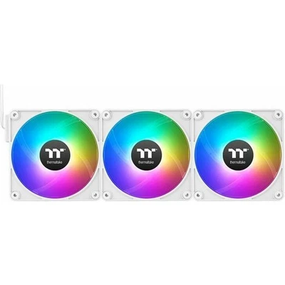 Thermaltake CL-F191-PL14SW-A CT140 EX ARGB Sync PC Cooling Fan White 3xFan - Image 1 of 4