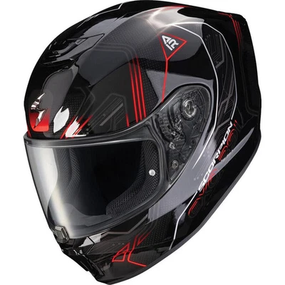 Scorpion EXO R330 Bender Helmet - Red, Small 33-1323 - Image 1 of 3