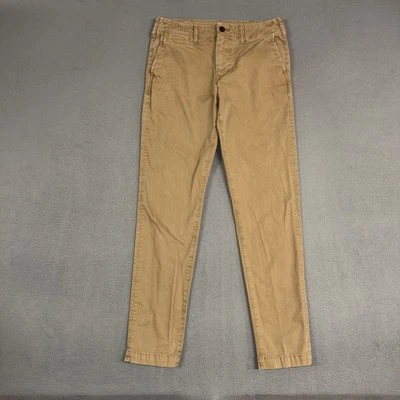 American Eagle Pants Mens 30x34 (Fits 30x31) Brown Slim Straight Flex Stretch - Image 1 of 4