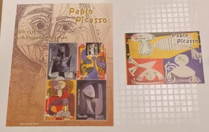 PABLO PICASSO - TUVALU -PAINTINGS-LOT OF 2 SOUVENIR SHEETS MNH-2004 Scott #935-6 - Picture 1 of 3
