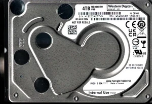 WD40NDZM-11BCZS1 S/N: WX82D WESTERN DIGITAL 4TB THAILAND AUG 2024 - Picture 1 of 2