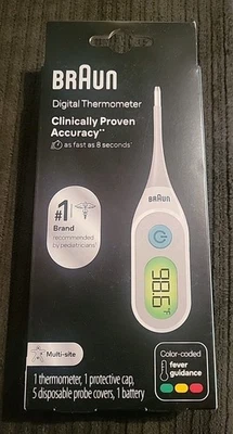 Termómetro digital Braun codificado por colores Foto 1 de 2