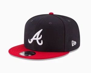 Atlanta Braves New Era 2 tonos básico 9Fifty Snapback - Imagen 1 de 5