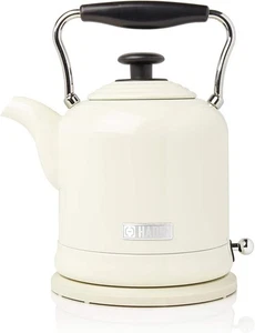 Hervidor inalámbrico Haden 3000W Highclere, capacidad 1,5 litros, crema 197238 - Imagen 1 de 6