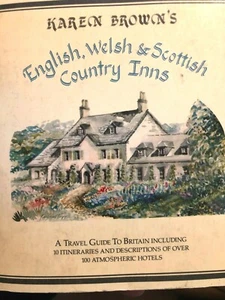 1986 KAREN BROWN'S - ENGLISH, WELSH & SCOTTISH COUNTRY INNS- COLUMBUS BOOK - Imagen 1 de 1
