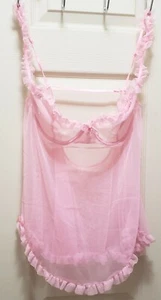 leg avenue Pink Babydoll cami - Picture 1 of 10