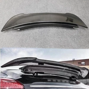 1x Carbon Fiber Rear Trunk Spoiler Roof Lip For Porsche Panamera 970.1 2010-2013 - Picture 1 of 9