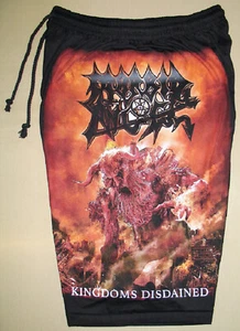 Morbid Angel Kingdoms Disdained Cotton Shorts Sweatpants Free Size Death Metal - Picture 1 of 1