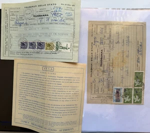 49 internationale Telegramme um 1900 - top Sammlung - viele Raritäten - Picture 1 of 19