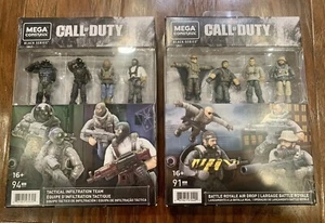Mega Construx COD Tactical Infiltration Team & Battle Royale AIr Drop 2 NEW SETS - Picture 1 of 6