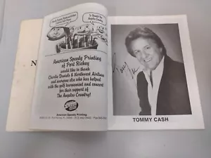 MEHRERE AUTOGRAMME 1993 TOMMY CASH & ANDERE GOLF KLASSISCHES MAGAZIN AUTOGRAMME - Bild 1 von 14