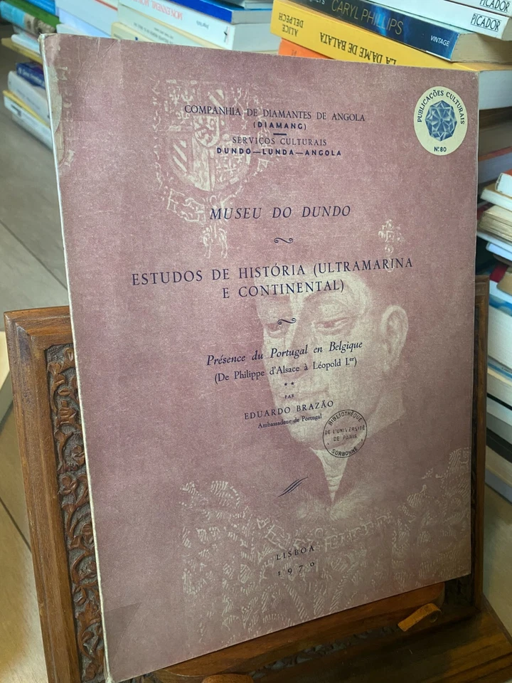 Brazao eduardo: Présence du Portugal en Belgique - 1970 Diamang - Photo 1/2