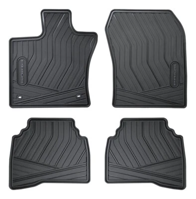 Комплект всепогодных оригинальных напольных ковриков для Toyota Prius 2023–2026 годов выпуска не для C и V - Изображение 1 из 4