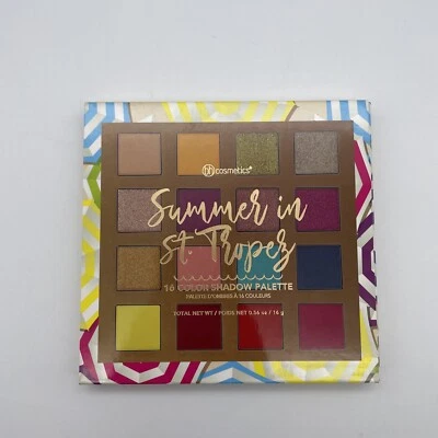 BH Cosmetics Summer in St. Tropez Eyeshadow Palette NEW - Image 1 of 4