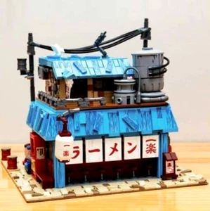 MOC Naruto Ichiraku Ramen Noodle Shop Modular Building Blocks Brick Set 2240 Pcs - Picture 1 of 10