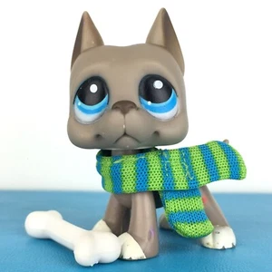 Authentic Littlest Pet Shop #184 Great Dane Dog / Original Hasbro LPS - Imagen 1 de 5