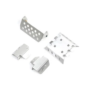 For YK4102 1/10 Stainless Steel Guard Plate Chassis Armor Bottom Under Guard - Picture 1 of 10