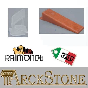Raimondi R.L.S. 4400 Bases Pour Joints De Carrelage 1,5 Mm Hauteur 3-12 Mm + 500 Cales - Photo 1/7
