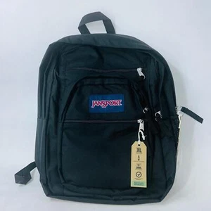 JANSPORT UNISEX BLACK XL JS0A47JK008 COMFORTABLE BIG STUDENT 34L BACKPACK - Picture 1 of 3