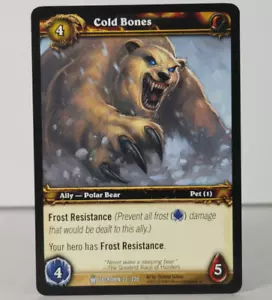 Cold Bones - Icecrown - 33/220 - WoW TCG - Common - Picture 1 of 21