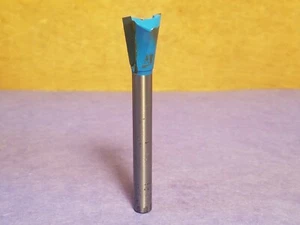 1/2" Grizzly S Y Dovetail Router Bit 1/4" Shank - Swanky Barn - Picture 1 of 12