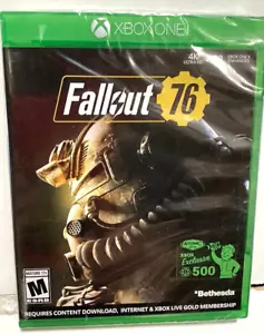 NEW Fallout 76 Standard Edition Microsoft Xbox One Video Game vault-tec ghoul - Picture 1 of 1