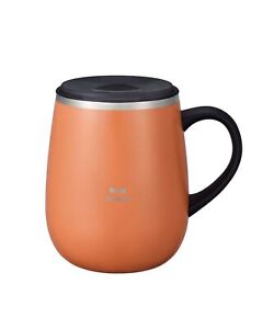 BRUNO Stainless Mug with Lid Tall Orange Plenty of Size BHK263-TOR 6760939