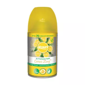 12 x Airpure Air Freshener Auto Refill 250ml Citrus Zing - Picture 1 of 1