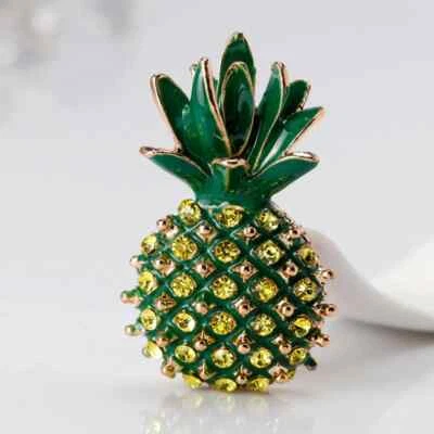 Lindo Broche de Piña Océano Fruta Prendedor Verano Playa Unisex Moda Joyería Regalo Foto 1 de 4