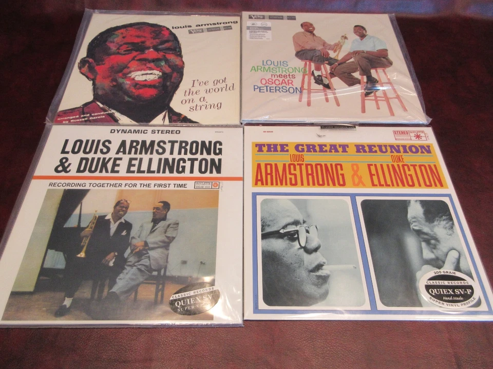 Louis Under the Stars [LP] by Louis Armstrong (Vinyl, Jun-2000, Classic Records)