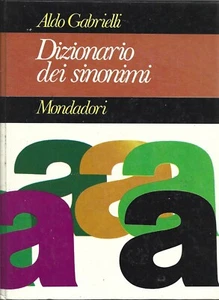 Gabrielli - Dizionario dei Sinonimi - Mondadori 1971 - Imagen 1 de 1