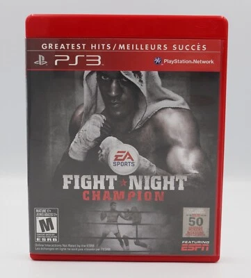 Fight Night Champion (Greatest Hits) Sony PlayStation 3 PS3 CIB Used - Image 1 of 3