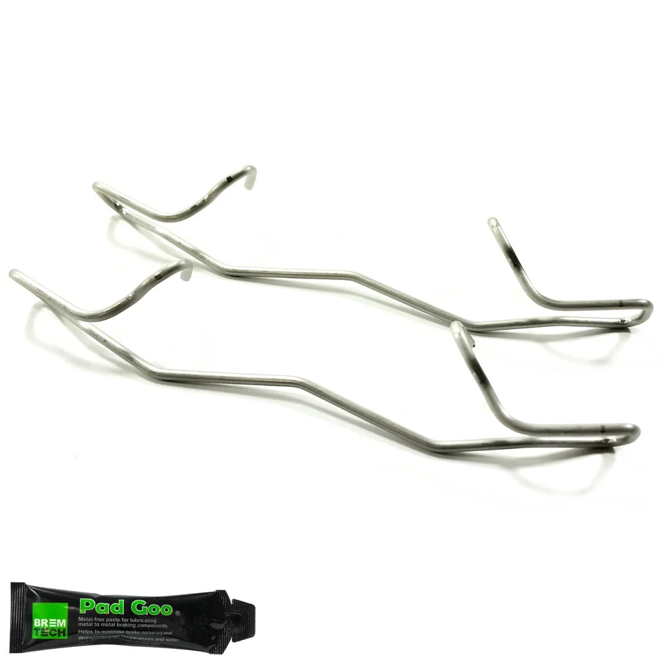 2X REAR BRAKE PAD CALIPER SPRINGS FITS: MINI COOPER R50 R52 R53 02-08 BPF1755H - Imagem 1 de 1