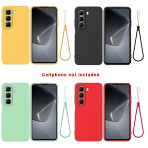 Premium Real Shockproof Natural Tactility Silicone Case for Infinix Hot 50 Pro - Picture 1 of 12