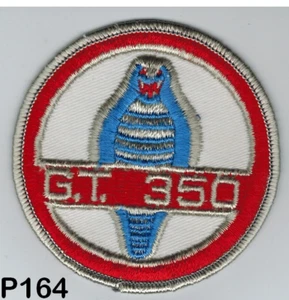 GT 350 Cobra Vintage 60's 3" Sew on Patch Rat RoD CooL Shelby GT-350 - Picture 1 of 1