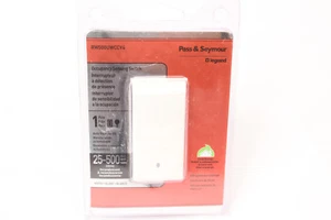 Pass & Seymour RW500UWCCV4 Occupancy Sensing Sensor Switch 25-500W White *NEW* - Picture 1 of 2