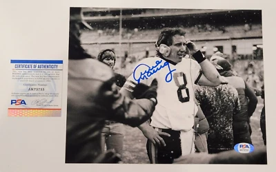 ARCHIE MANNING Signed 8x10 Photo-NEW ORLEANS SAINTS-PSA Authentication - Image 1 of 4