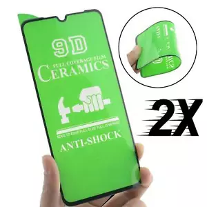 2 Pellicola Vetro Temperato CERAMICO X HUAWEI P30 PRO 100% TOUCH Full Cover - Foto 1 di 10
