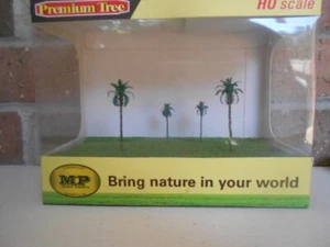 Árboles premium de palmeras MP Scenery Products artículo # 70428 escala N de 2 - Imagen 1 de 6
