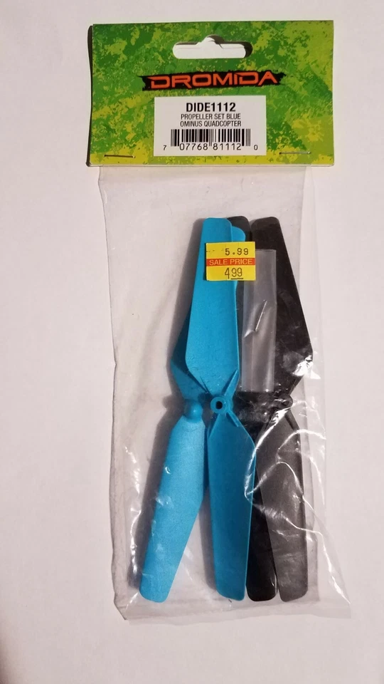 DROMIDA PROPELLER SET BLUE  OMINUS QUADCOPTER DIDE1112 - Image 1 of 1