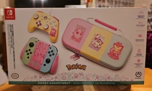 Pokemon Wired Controller, Protection Case & Joy-Con Comfort Grip Nintendo Switch - Picture 1 of 12